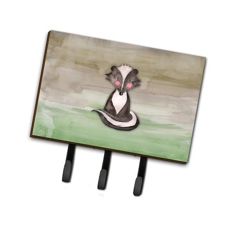 Carolines Treasures Badger Watercolor Leash or Key Holder BB7440TH68